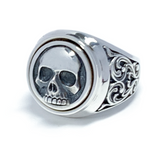 Skull MASCOTS Gentleman Coin Ring