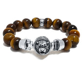 Tiger customizable beaded bracelet