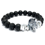 Mustang MASCOT with Lava Stones Bracelet