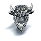 Bison Buffalo MASCOT with Tiger’s Eye Bracelet